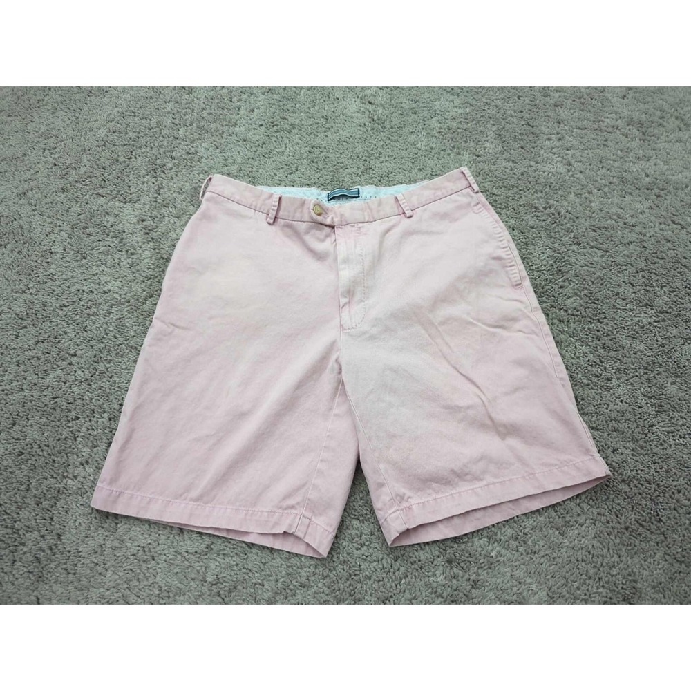 Peter Millar Shorts Mens‎ 36 Pink Inseam: 9.5" Pima Cotton Golf Preppy Casual
